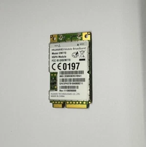HUAWEI EM770 EM770W 3G WWAN WLAN Wireless WIFI Card Module HSUPA HSDPA GPS - Bild 1 von 1