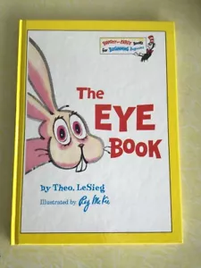 The Eye Book - Theo LeSieg - Hard Cover Dr Suess Bright & Early Books - EX CON - Picture 1 of 5