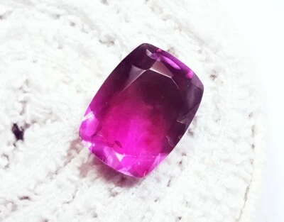 Mixed Color Quartz Cushion Cut 10.20 Ct Certified Loose Gemstone With Free Gift - Image 1 of 4