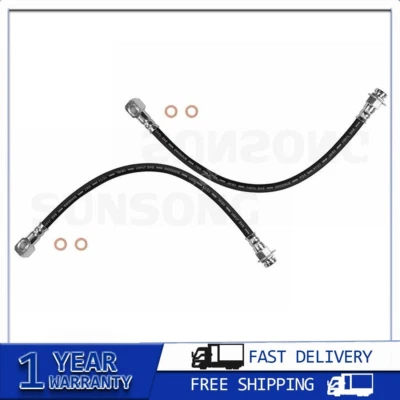 Mangueira hidráulica de freio dianteiro Sunsong Chevrolet Camaro 1972~1973 2x - Imagem 1 de 4