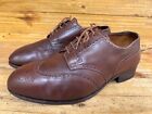 Chaussures habillées vintage John Lobb marron à bout d'aile taille US 8 / UK 7
