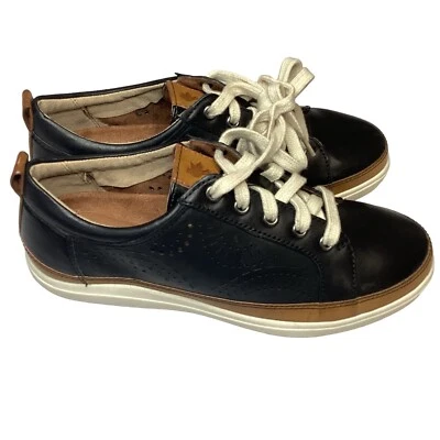 Rockport Cobb Hill Women's Bailee Black Leather Sneakers  Size 5 New - Image 1 of 4