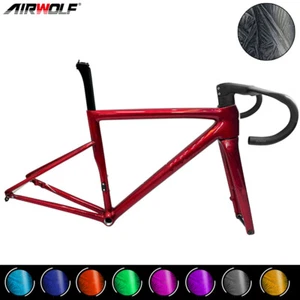 Airwolf T1100 Carbon Rennrad Rahmen 700x28c Road Bike Frame Lightweight 850g - Bild 1 von 29