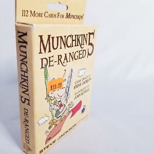 Munchkin 5: De-Ranged Expansion 1st edition, 3rd printing 2011 