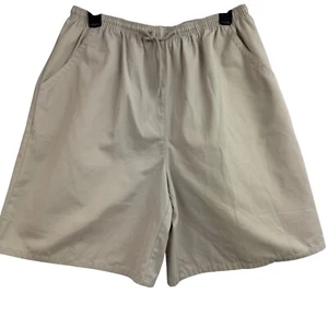 Pantalones Cortos Paradise Bay Misses Mujer Talla L Beige Elástico y Cordón A61 - Imagen 1 de 7