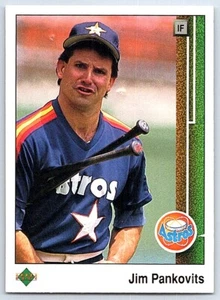 1989 Upper Deck Jim Pankovits Houston Astros #100 - Picture 1 of 2
