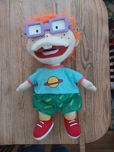 Vintage 1997 Chuckie Finster Rugrats Large Jumbo 24" Plush Doll Mattel RARE - Picture 1 of 5