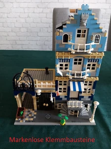 Creator Expert Market Street "MOC" 🟢 MARKENLOSE KLEMMBAUSTEINE - Bild 1 von 7