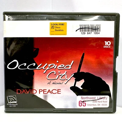 OCCUPIED CITY by David Peace [Tokyo Trilogy #2]: Post-War Japan, UNABR on 10 CDs - Image 1 of 4