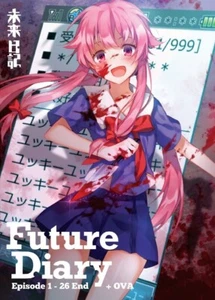DVD Anime The Future Diary /Mirai Nikki Series (1-26 End+OVA) English All Region - Picture 1 of 5