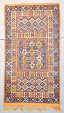 Vintage Moroccan Oriental Area Rug 4’0” X 6'5” #8143