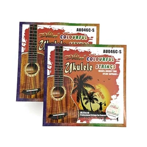 2 Sets Colorful Ukulele Strings, Modified Nylon Plain String - AU046C-S - Picture 1 of 4