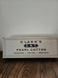 Clarks Pearl Ctton Crocheting, Knitting, Embroidery Thread Case Of 12 - Bild 1 von 8
