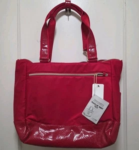 Borsa donna Travelsmith Pacsafe antifurto Travellin’ Right rossa #80170 - Foto 1 di 15