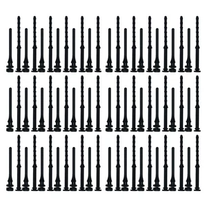 100 Pcs Stoßdichtungsfeindliche Nägel Befestigungsschrauben Des Lüfters - Photo 1/12
