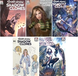 Spider-Gwen: Shadow Clones ~ Komplettsatz (Hefte 1-5) Exklusive Varianten 2023 - Bild 1 von 16