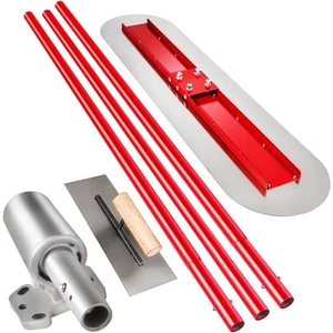 Truelle de Maçon Truelle de Béton 1200x300mm Professional Draper Trowel Set - Imagen 1 de 12