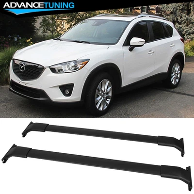 Fits 13-16 Mazda CX5 OE Style Aluminum Top Roof Rack Cross Bar Luggage Carrier Foto 1 de 4
