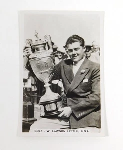 1935 Pattreiouex Sporting Goods Events & Stars Golf W. Lawson Little #21 - Bild 1 von 2
