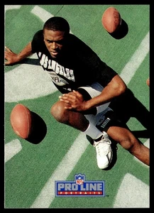 1991 Pro Line Portraits Lionel Washington Los Angeles Raiders #157 - Picture 1 of 2