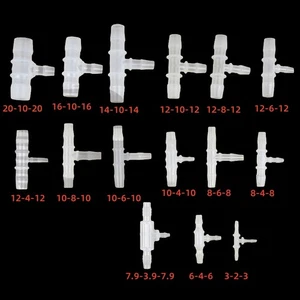 Schlauchverbinder Reduzierer Kunststoff Verbinder T-Stück Verschraubungen - Picture 1 of 1