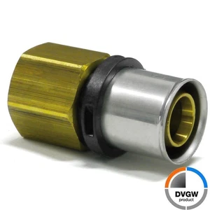 Pipetec Pressfittings Übergang mit Innengewinde 16x2 - 20x2 - 26x3 - 32x3 DVGW - Bild 1 von 4