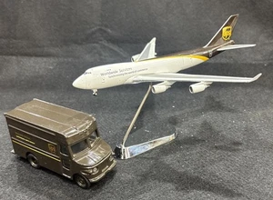 UPS Delivery Truck, And Airplane With Stand Lot Of 2. - Picture 1 of 6