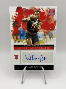 Willie Gay Jr - 2020 Panini Impeccable Rookie Auto #167 Silver /49 Chiefs RC SP - Picture 1 of 3