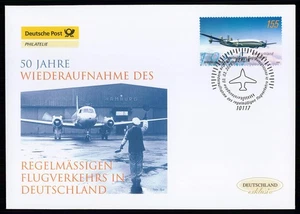 BRD BUND FDC 2005/11 LUFTFAHRT AVIATION LUFTHANSA FLUGZEUG - Picture 1 of 2