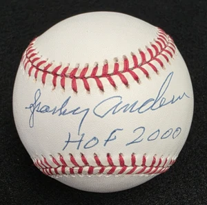 SPARKY ANDERSON Signed HALL OF FAME 2000 Official Baseball-TIGERS-REDS-JSA - Picture 1 of 11