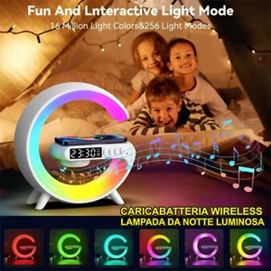 BASE DI RICARICA WIRELESS ULTRA VELOCE CARICABATTERIA PER APPLE IPHONE SAMSUNG - Imagen 1 de 3