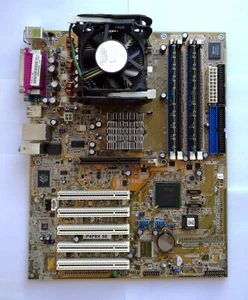Placa madre Asus P4P8X SE con CPU Pentium 4 3GHz HT y 2GB de RAM Prueba ¡OK! KS - Imagen 1 de 9