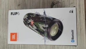 JBL Flip 5 IPX7 Wodoodporny przenośny bezprzewodowy głośnik Bluetooth Kamuflaż Squad - Zdjęcie 1 z 4