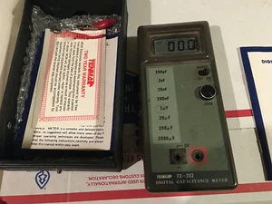 TENMA digital capacitance meter , used - Picture 1 of 7