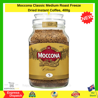 Moccona Classic Medium Roast Freeze Dried, 400g, Rich Aroma, Strength Level 5 AU • 18.42$
