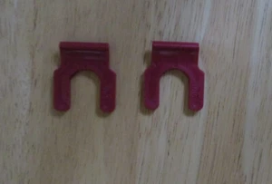 2 Ersatz Verriegelungsclips NUR für analoge Schachuhr - Bild 1 von 2