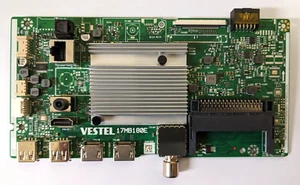 GENUINE ORIGINAL JVC LT-43CF810(C) ALEXA TV MAIN AV BOARD VESTEL 17MB180E *M96A* - Picture 1 of 1