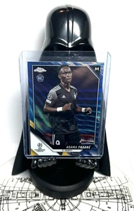 PAUL POGBA 65/75 BLUE & GOLD STARBALL REFRACTOR SOCCER/FUTBOL CARD - Picture 1 of 2