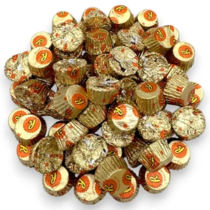 Reeses Mini tazze burro di arachidi 1,5 libbre, cioccolato al latte, kosher, senza glutine - Foto 1 di 12