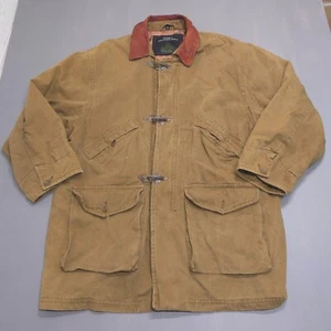 Structure Outerwear Jacket size XL Fireman Clasp Barn Chore Coat Pockets VTG 90s - Picture 1 of 20