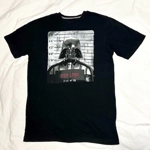 Star Wars Darth Vader Sith Lord Mug Shot T-Shirt - Kid’s size XXL / 18 - Picture 1 of 7