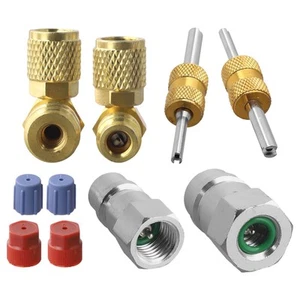 Kit de conversion facile à installer R12 vers pour R134A adaptateurs de soupape - Picture 1 of 12