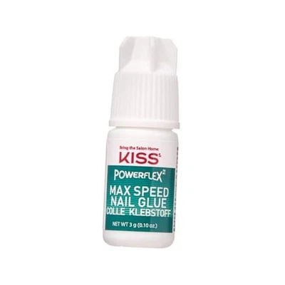  Pegamento de uñas PowerFlex de máxima velocidad - Adhesivo de secado rápido para pegamento paquete 1 Foto 1 de 4
