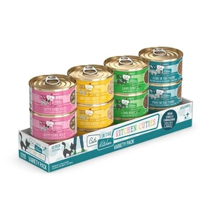 Cats in The Kitchen, Kitchen Cuties Variety Pack, Wet Cat Food, 3.2oz Can (Pa... - Picture 1 of 9