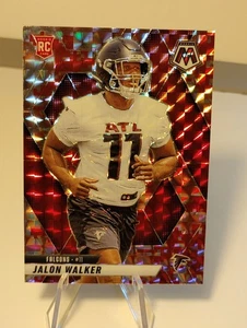 Jalon Walker 2025 Panini Mosaic Red Camo Prizm RC #377 - Picture 1 of 4