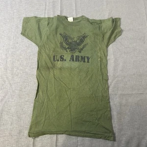 Vintage 80s US Army Shirt 100% Cotton OG Size Small - Picture 1 of 7