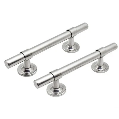 Bouton de porte en acier inoxydable poignée réglable poignée de porte de - Photo 1/4