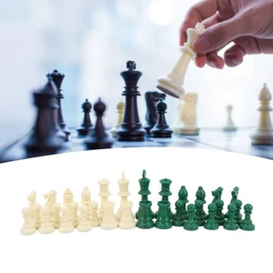 Chess Figure Piece 32PCS International Chess Pieces Felted Bottom For YS - Picture 1 of 12