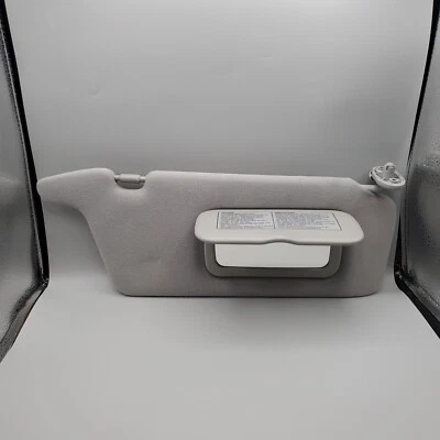 Viseira solar Honda Civic cinza passageiro lateral 2001-2004 original do fabricante espelho canadense - Imagem 1 de 4