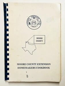 Moore County Extension Homemaker Cookbook Dumas Texas TX vintage recipes - Bild 1 von 11